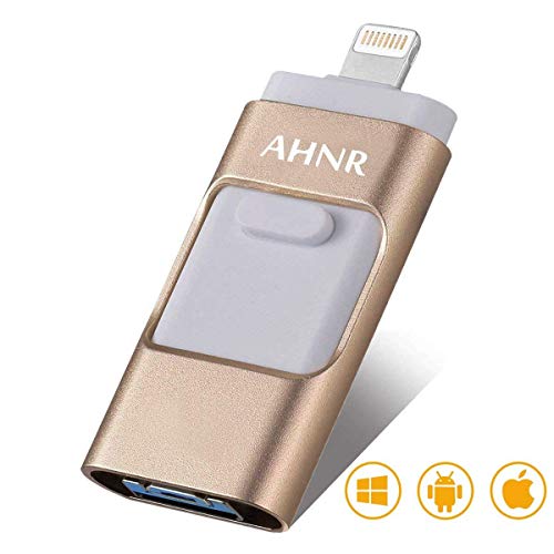3 in 1 USB Flash Drive For iPhone Android PC OTG Memory Stick External Storage