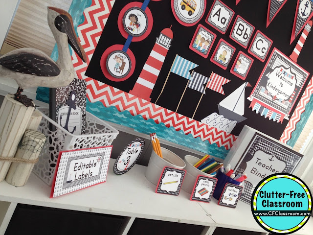 Nautical Themed Classroom Ideas Printable Classroom