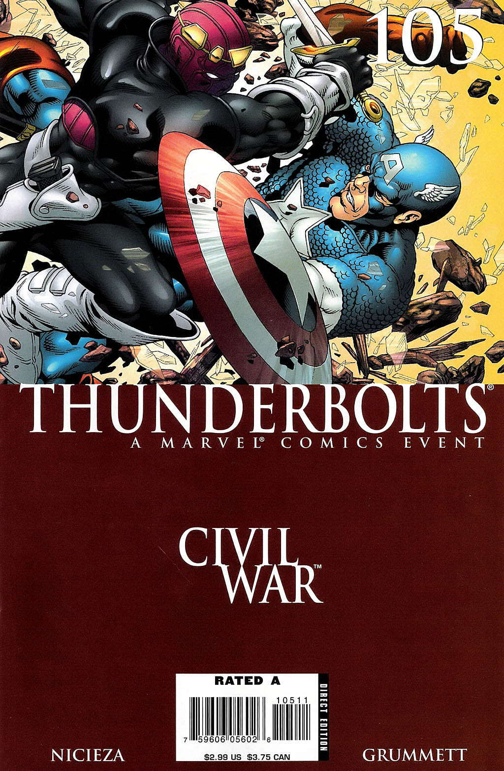 Read online Thunderbolts (1997) comic -  Issue #105 - 1