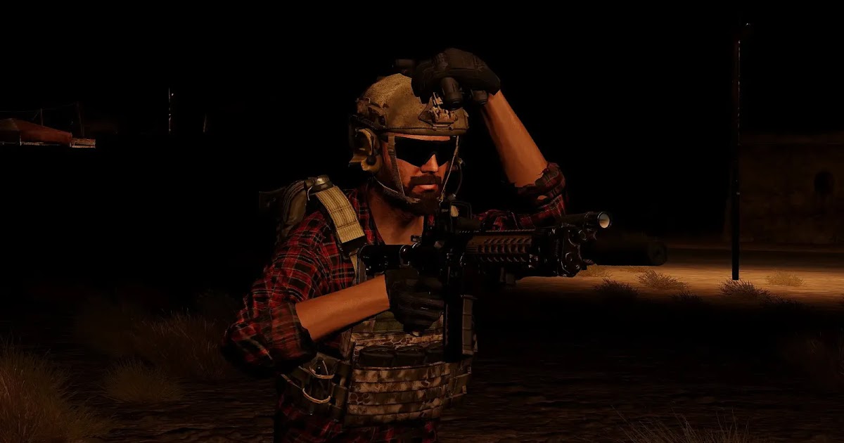 暗視装置を付け外しするたびにアニメーションを再生する Arma 3 用 GGE NVG Animation MOD 弱者の日記