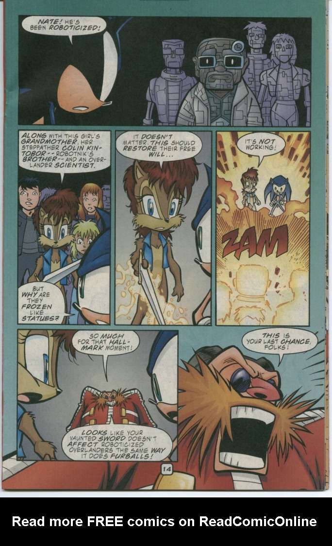 Read online Sonic The Hedgehog comic -  Issue #105 - 17