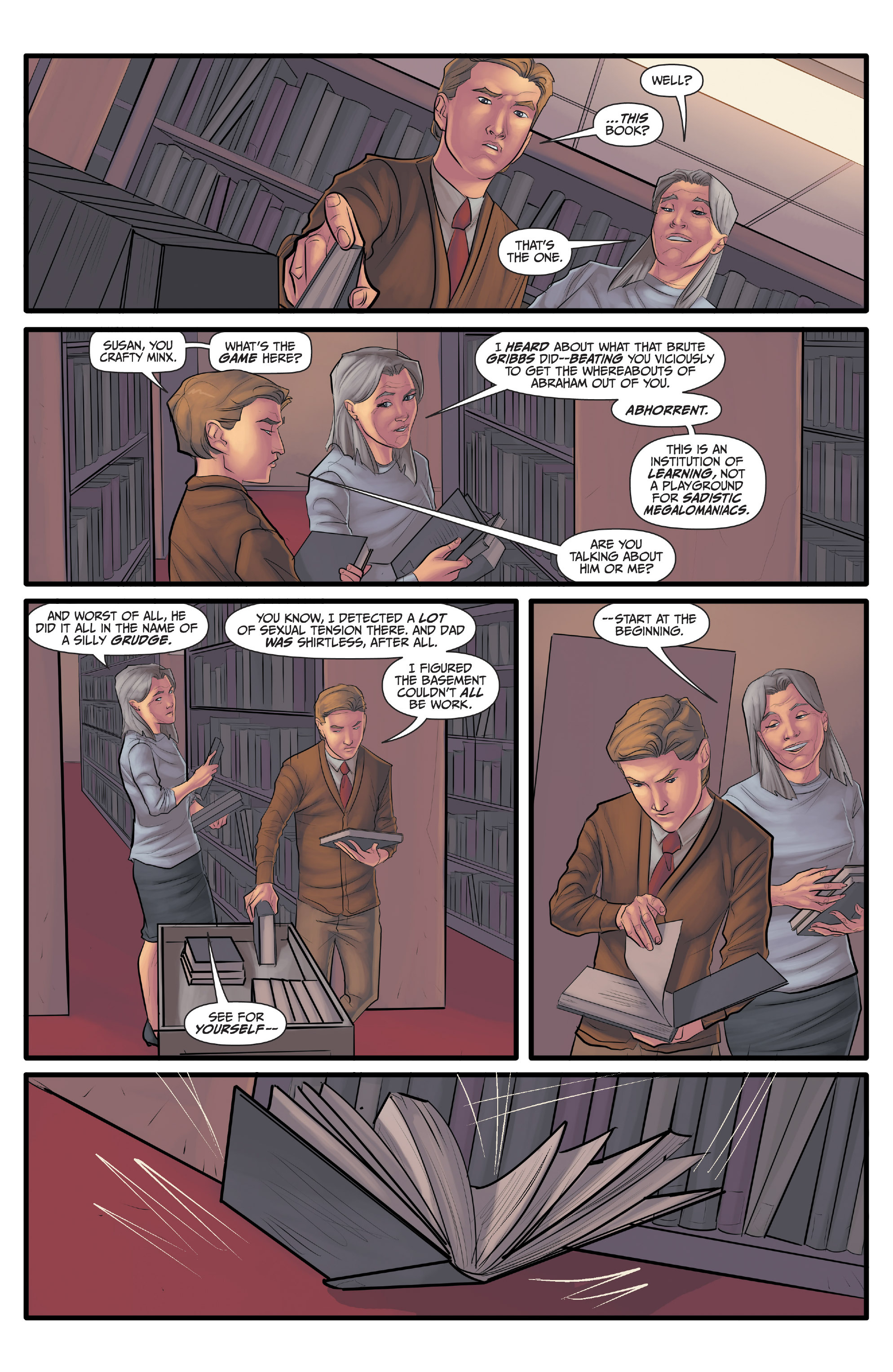 Read online Morning Glories comic -  Issue #43 - 11