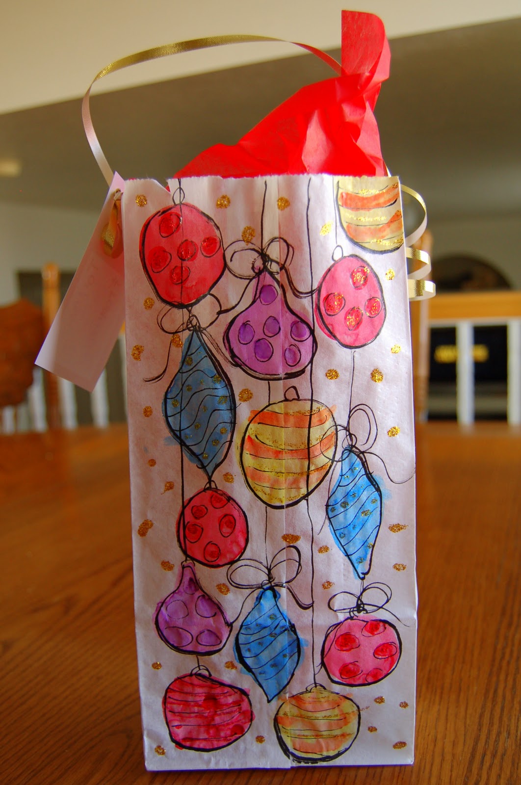 DIY Christmas Gift Bags - I Heart Crafty Things