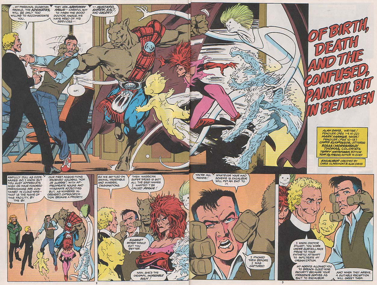Read online Excalibur (1988) comic -  Issue #62 - 3
