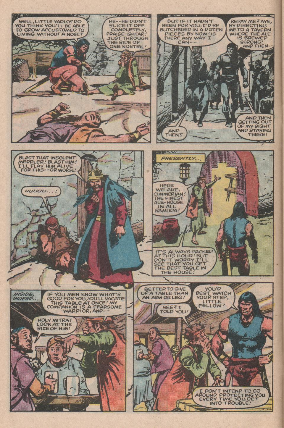 Read online Conan the Barbarian (1970) comic -  Issue #155 - 7