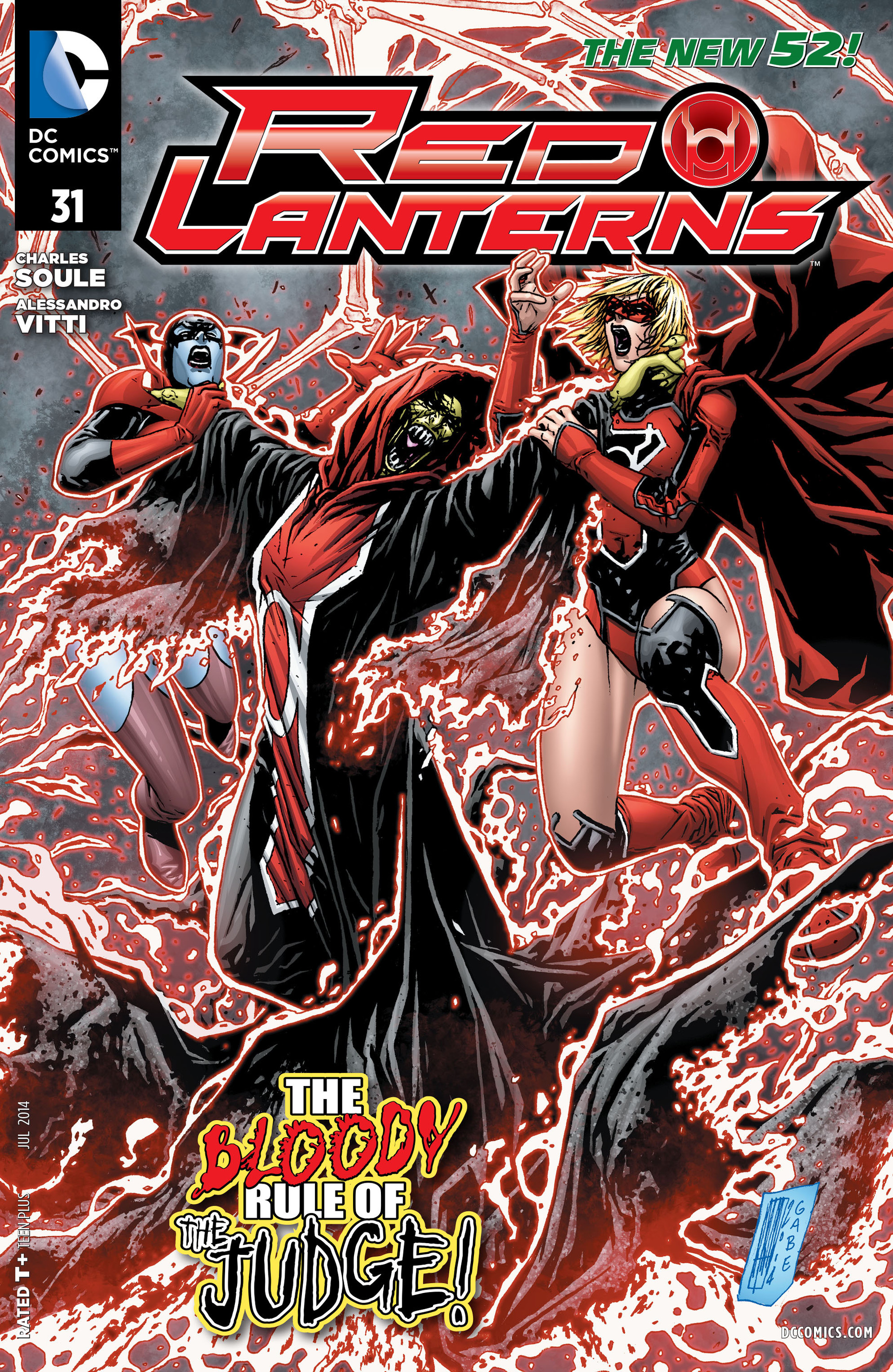 Read online Red Lanterns comic -  Issue #31 - 1