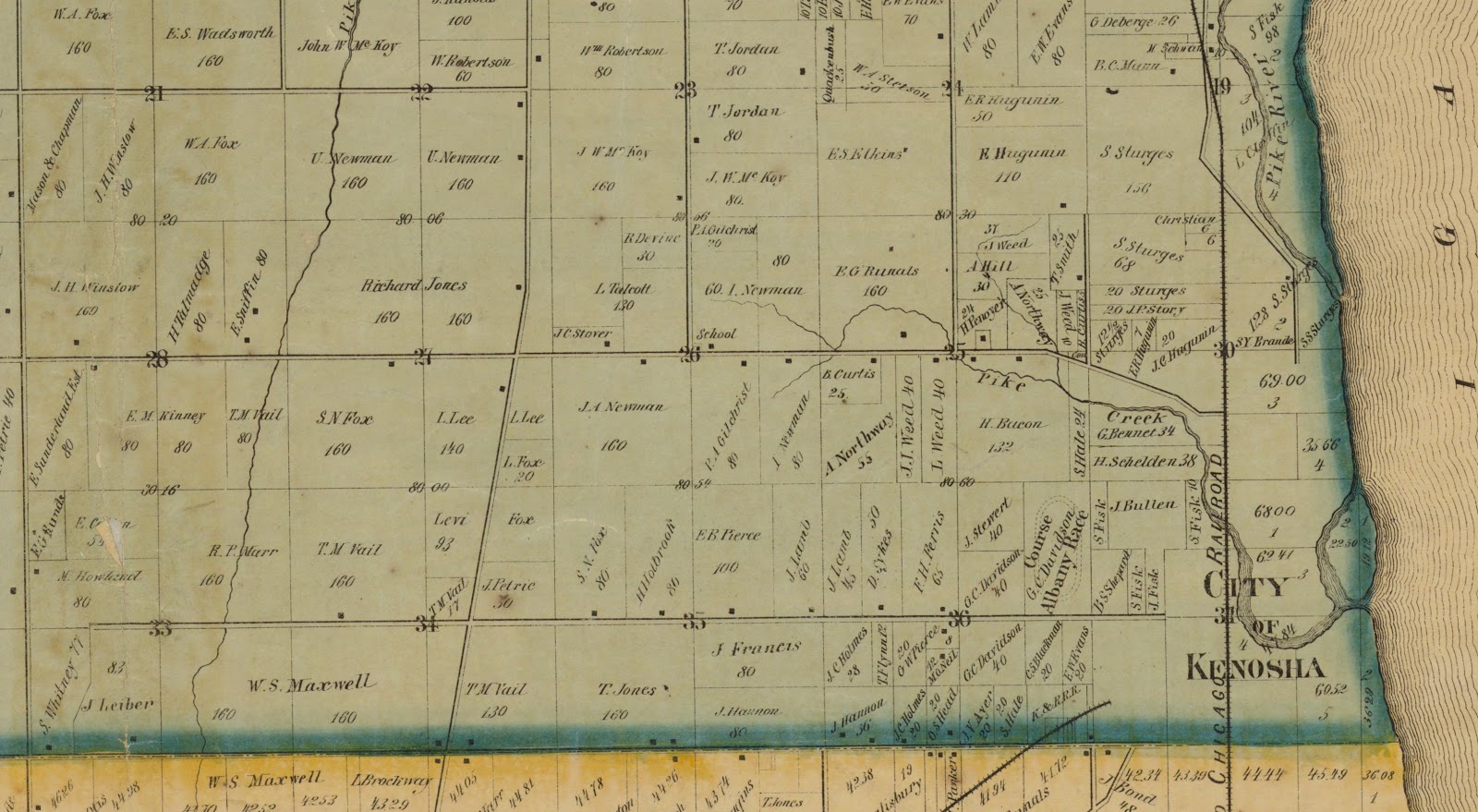 Somers Wisconsin Pioneer History November 2012