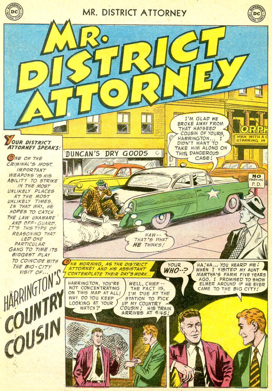 Read online Mr. District Attorney comic -  Issue #53 - 12