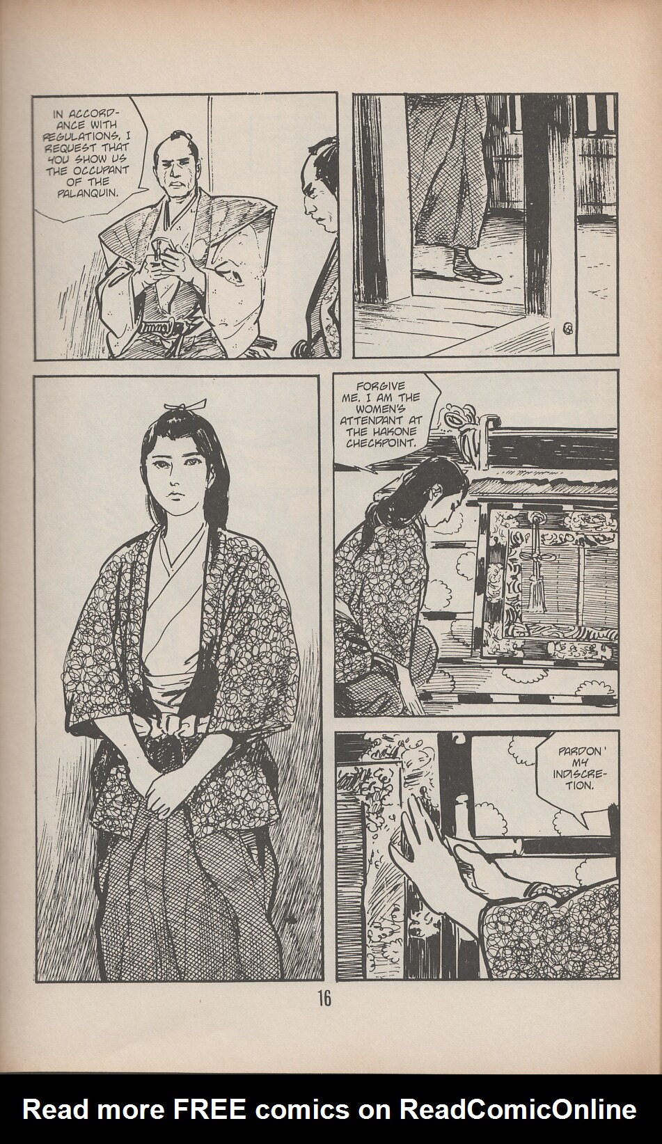 Read online Lone Wolf and Cub comic -  Issue #41 - 22