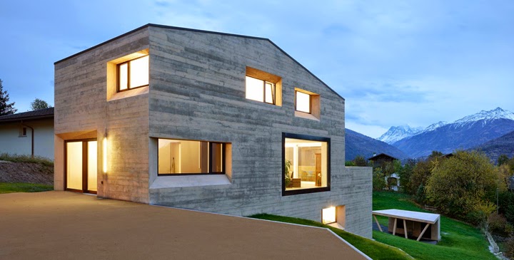 Marzua: Casas prefabricadas de hormigón