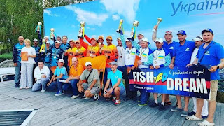 призери чемпіонату України з ловлі риби фідером 2018