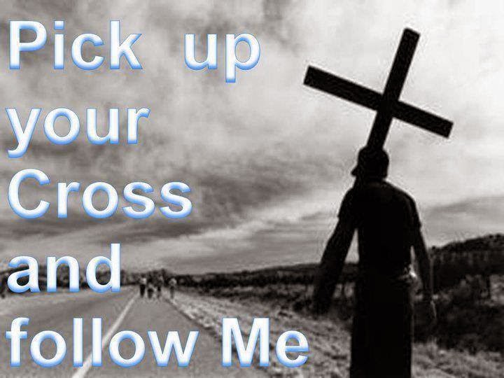 Jesus is with us always Pick Up Your Cross and Follow Me. PickUp 