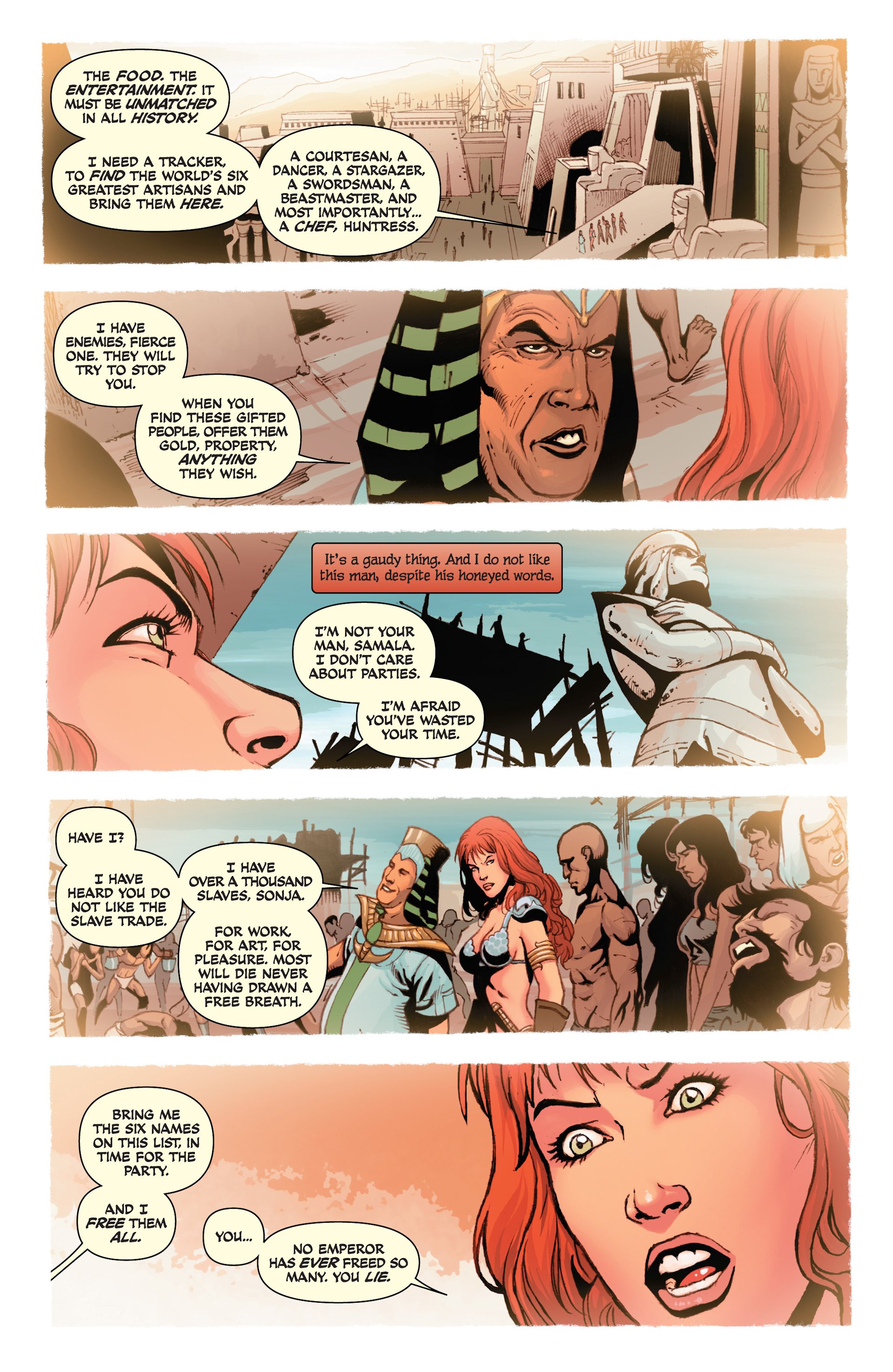 Read online Red Sonja (2013) comic -  Issue #7 - 13