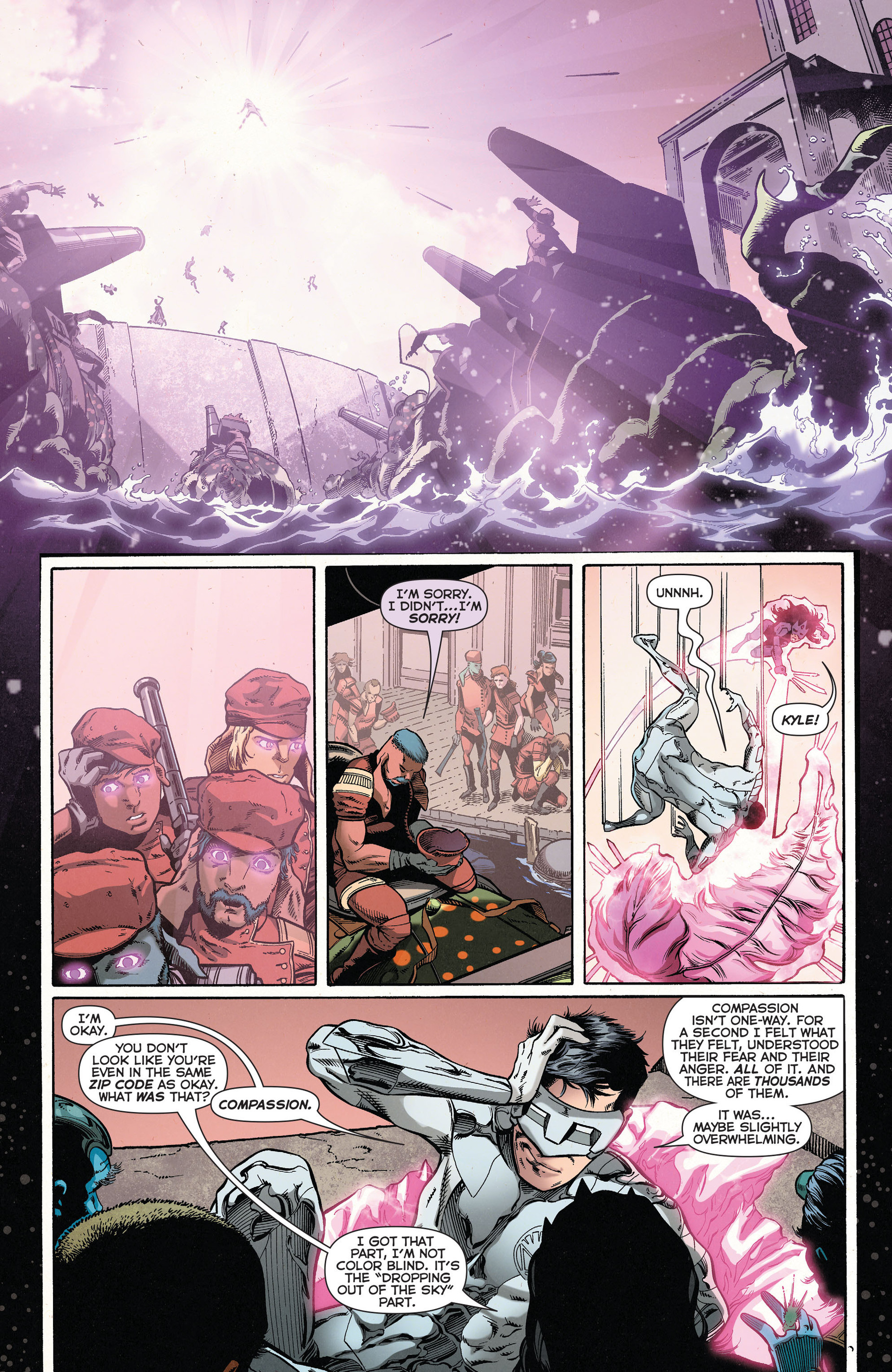 Read online Green Lantern: New Guardians comic -  Issue #28 - 16