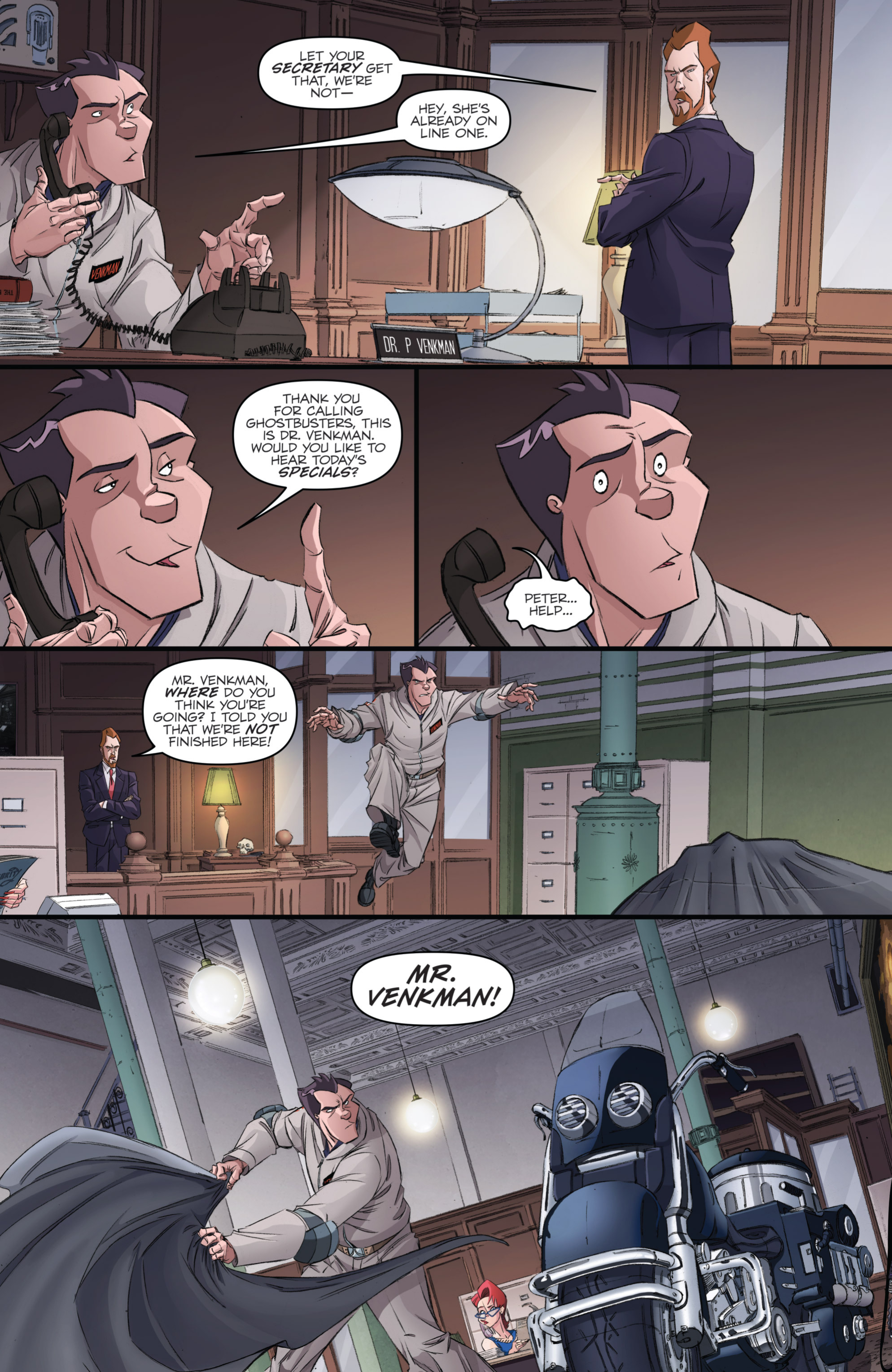 Read online Ghostbusters (2013) comic -  Issue #15 - 19