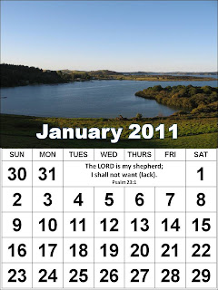  2011 Monthly Motivational Quotes Calendars