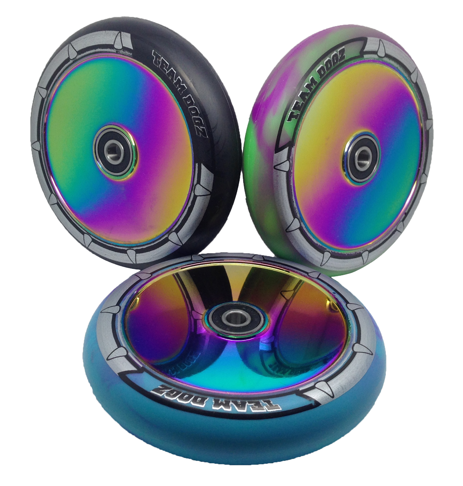Team Dogz Scooters: NEW Neo Chrome Hollow Core Wheels