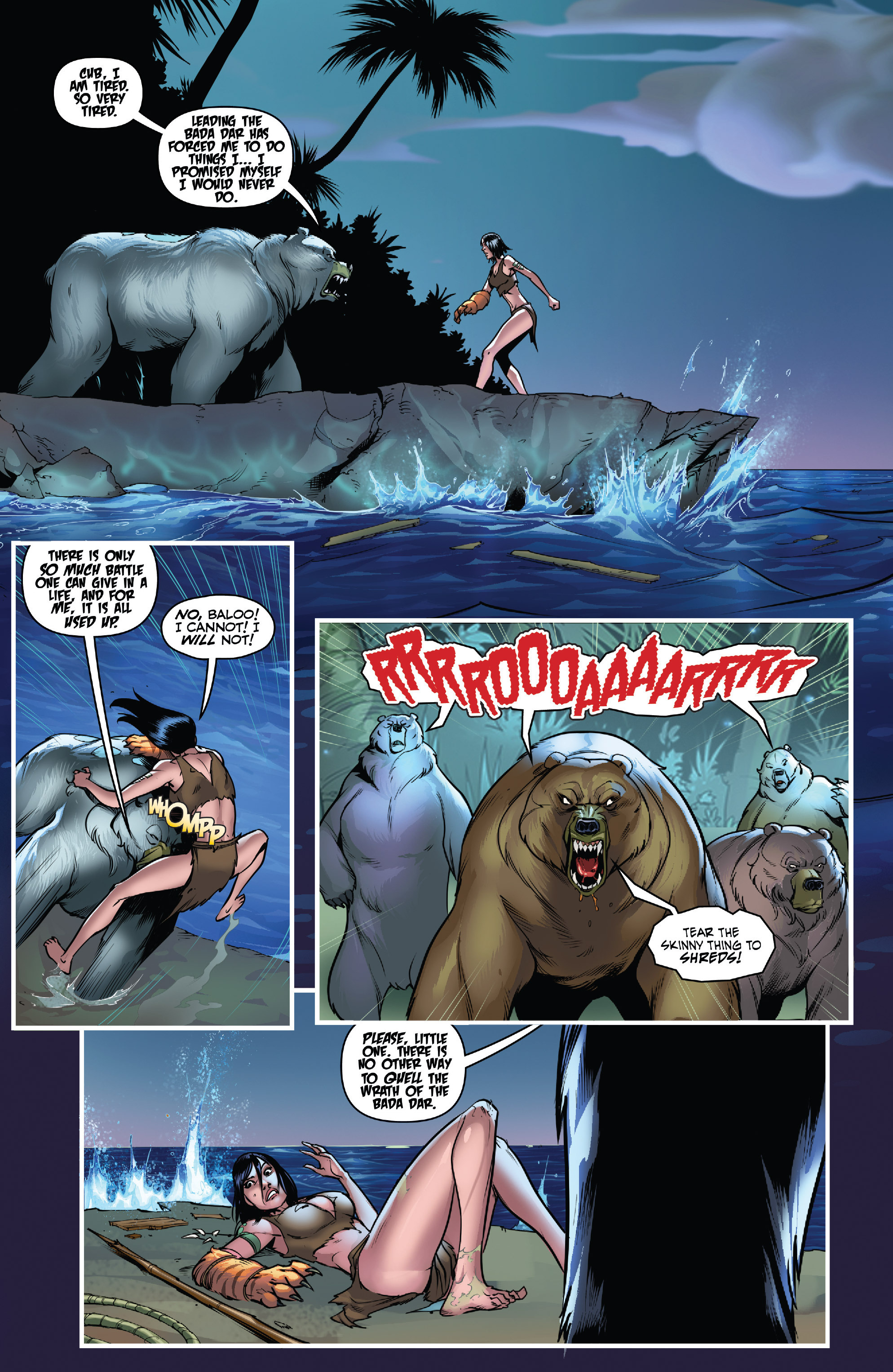 Read online Grimm Fairy Tales presents The Jungle Book: Fall of the Wild comic -  Issue #5 - 15