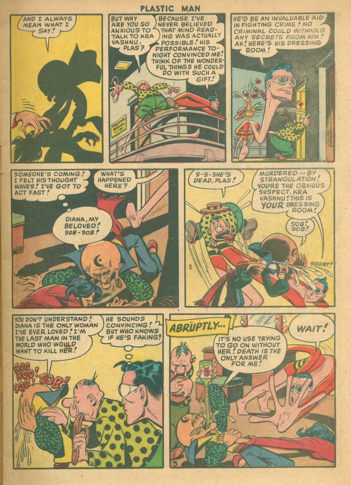 Read online Plastic Man (1943) comic -  Issue #21 - 5