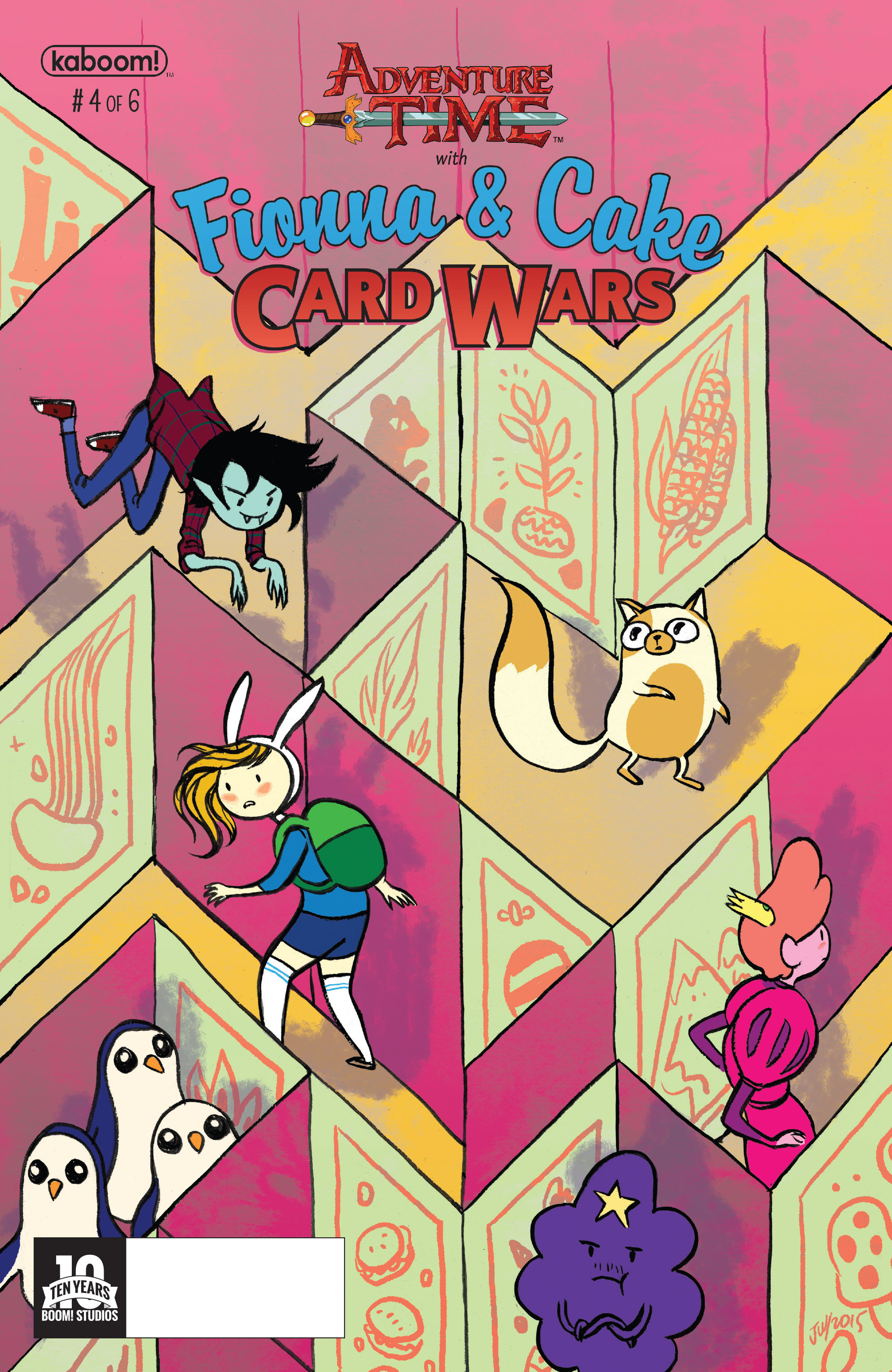 Read online Adventure Time Fionna and Cake Card Wars comic -  Issue #4 - 1