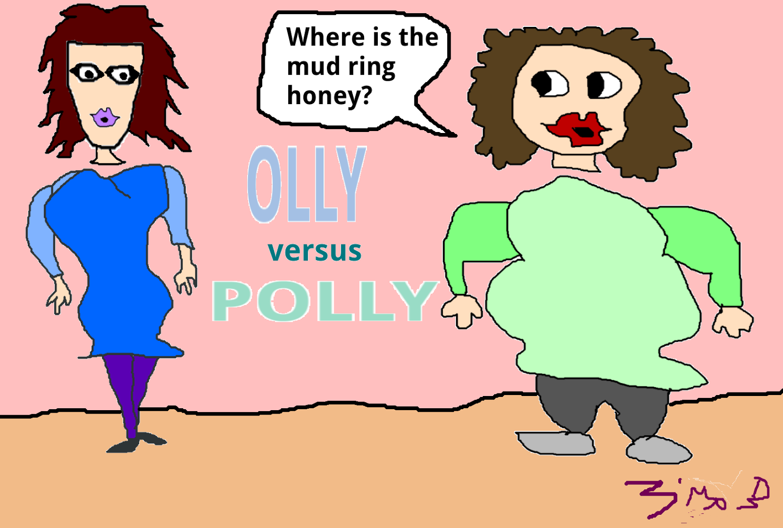 Zayd Depaor Art OLLY versus POLLY