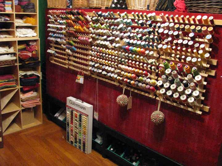 Natural Dye Journal Thread Storage