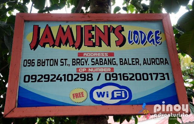 AFFORDABLE  PLACE TO STAY IN BALER: Jamjen's Lodge in Sabang Beach