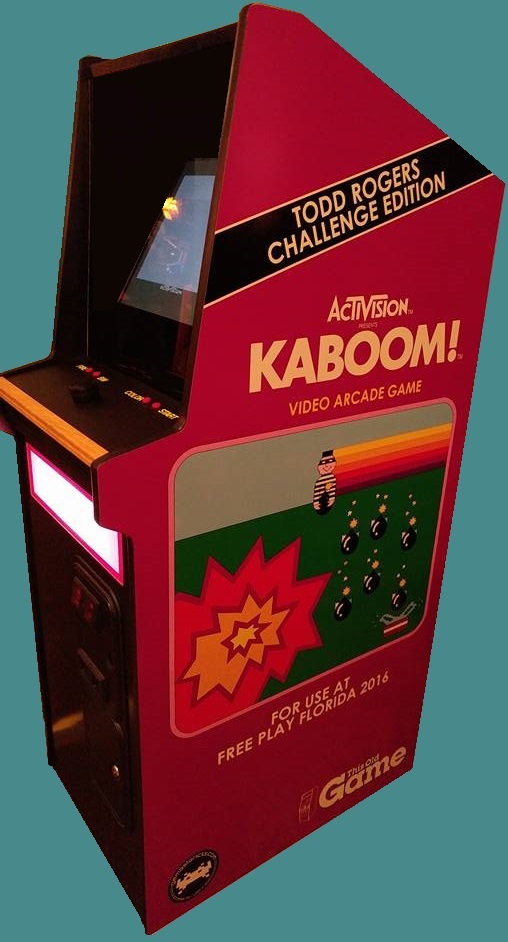 Neon Rocketship Kaboom Arcade