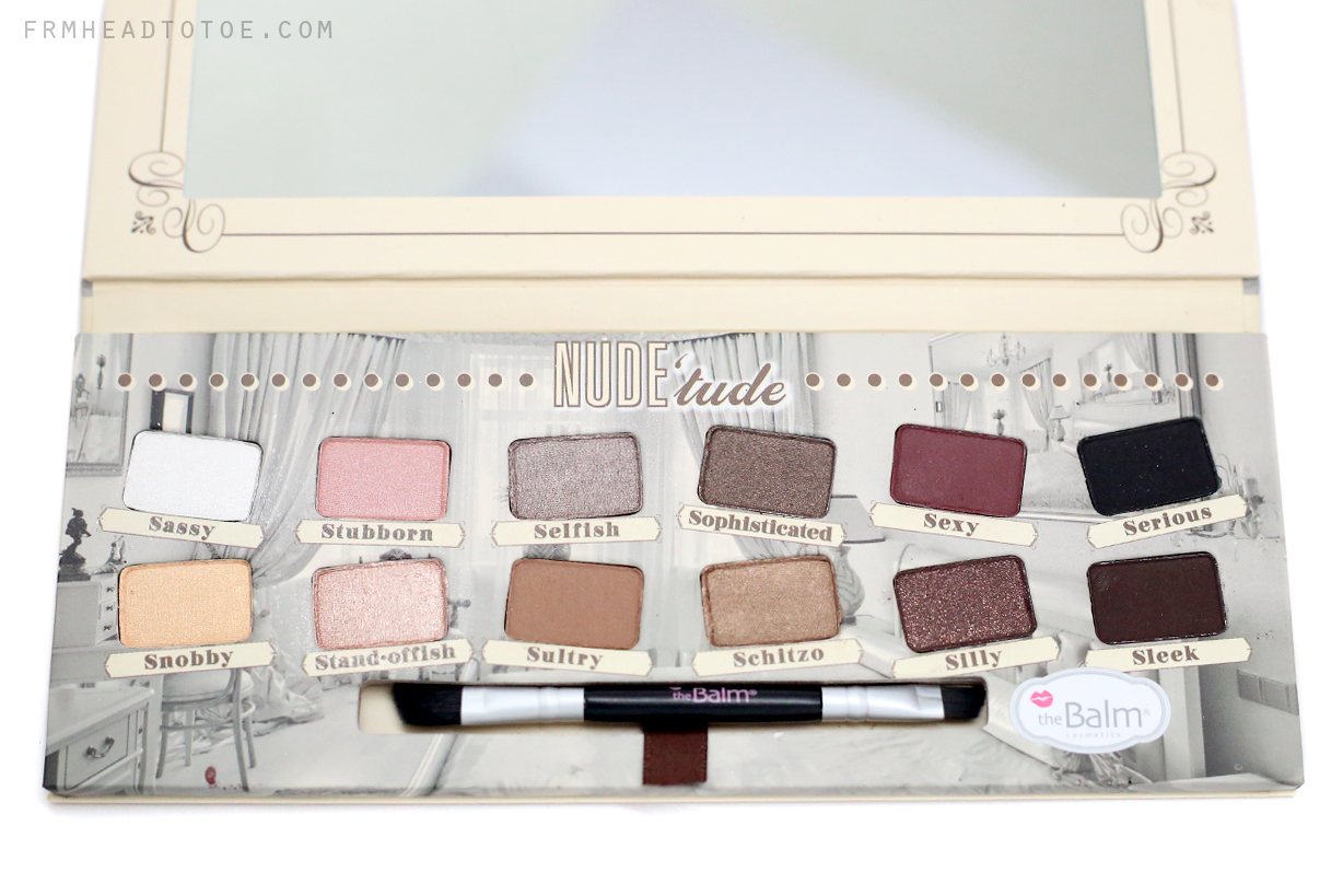 - Palette From Head Toe theBalm Nude Review: To \'Tude