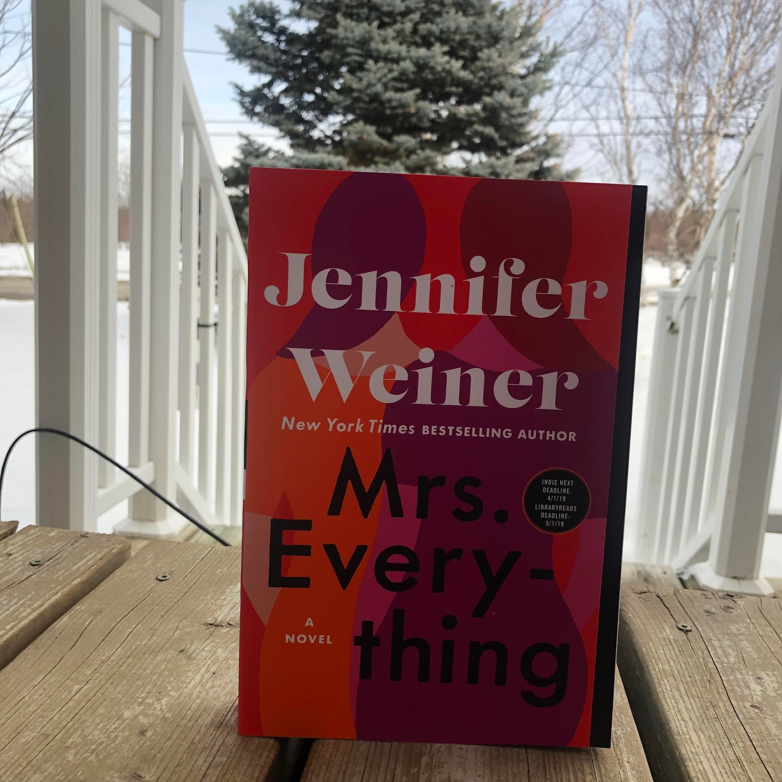 Mrs. Everything by Jennifer Weiner ARC Book Obsessed Introverts