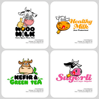 desain logo susu murni