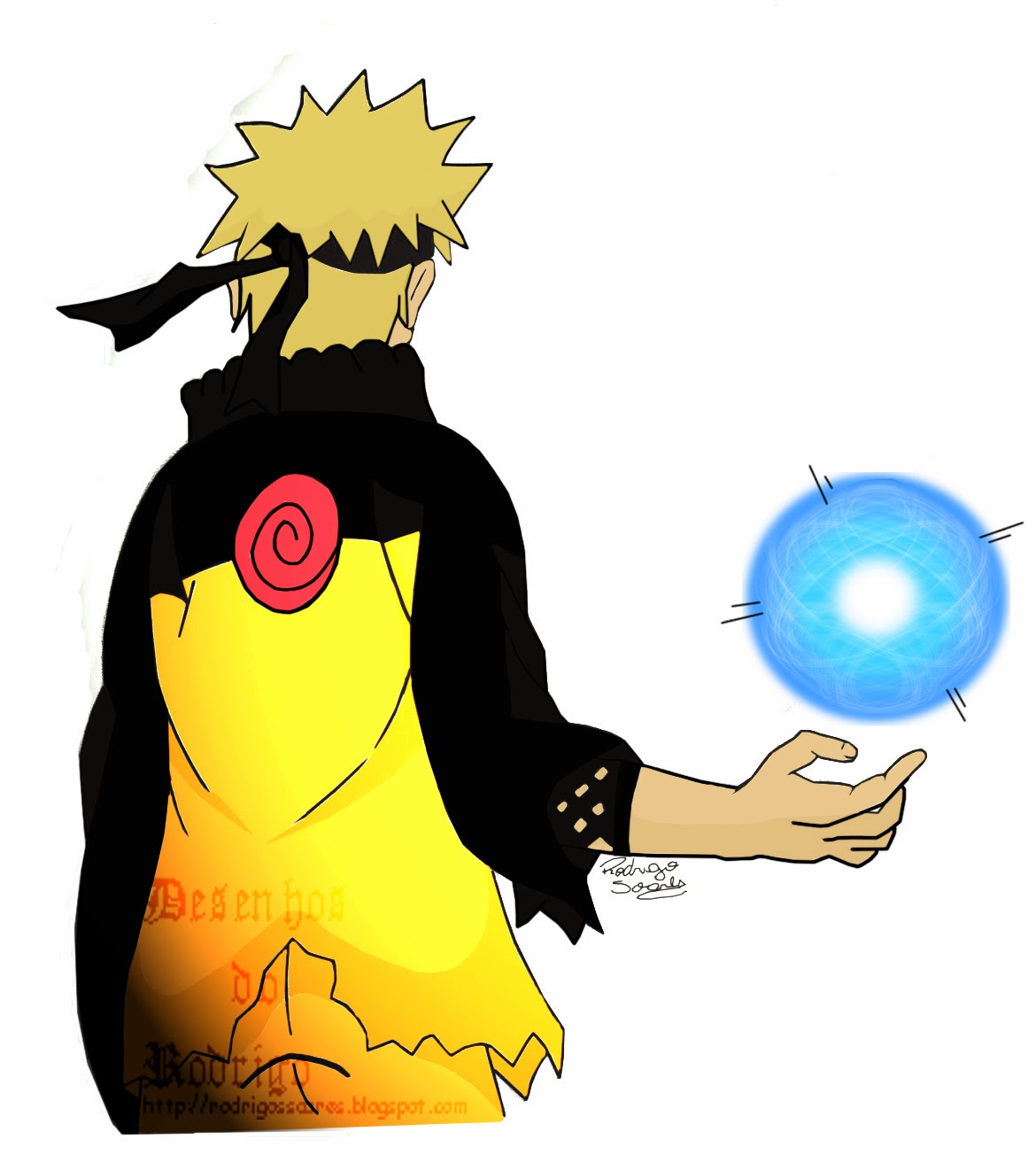 desenhos do rodrigo: Naruto Uzumaki