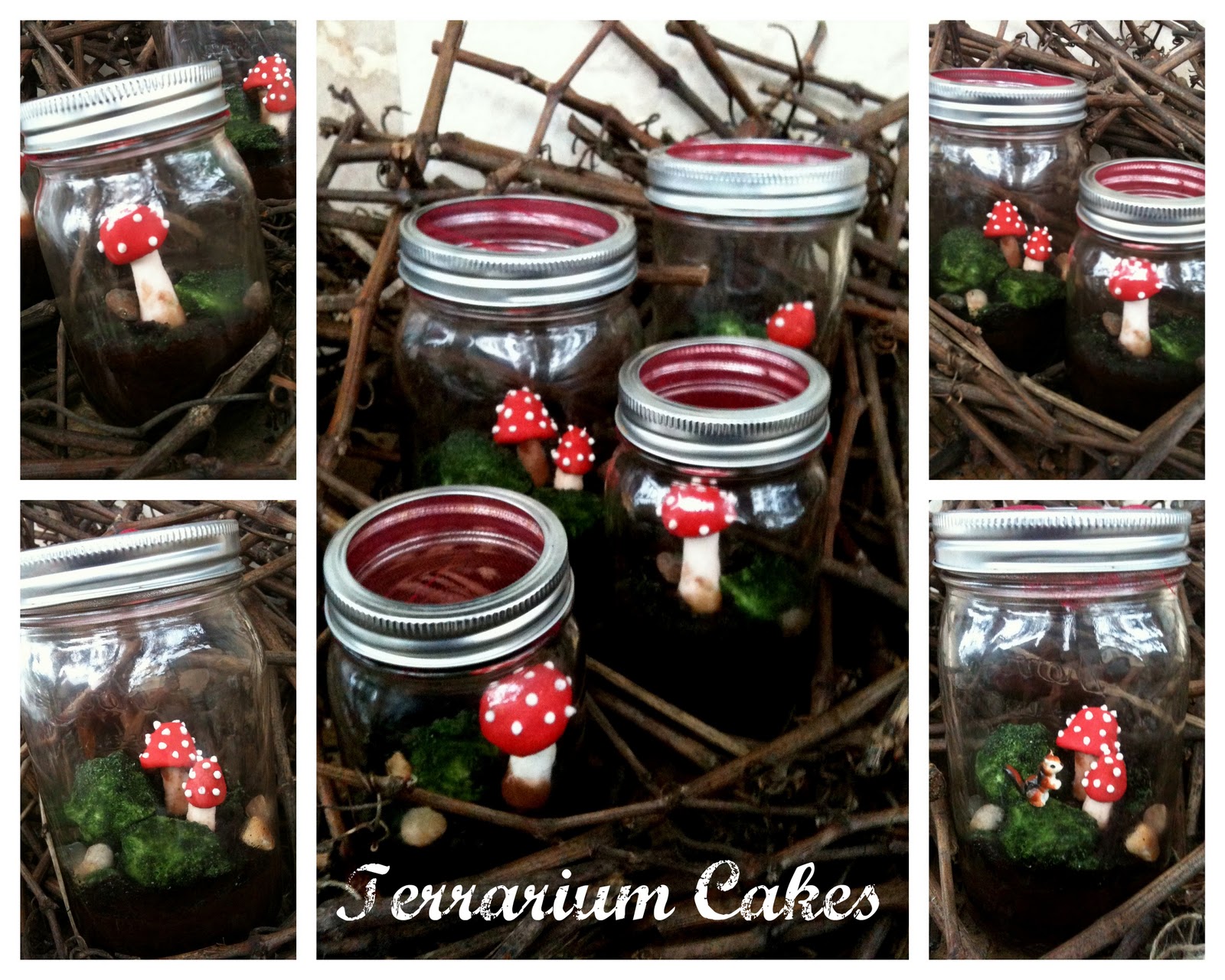 Terrarium Cakes Whimsical Woodland Scenes in a Jar (That You Can Eat!)