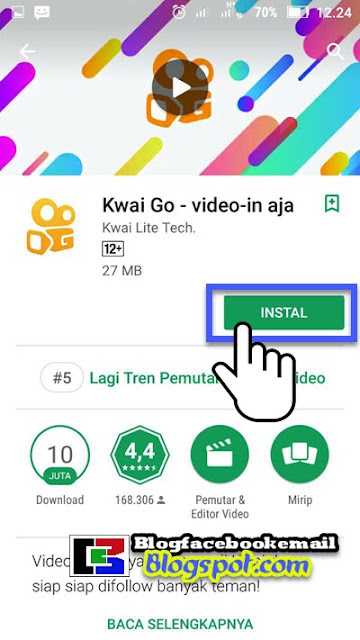 cara download aplikasi kwai go