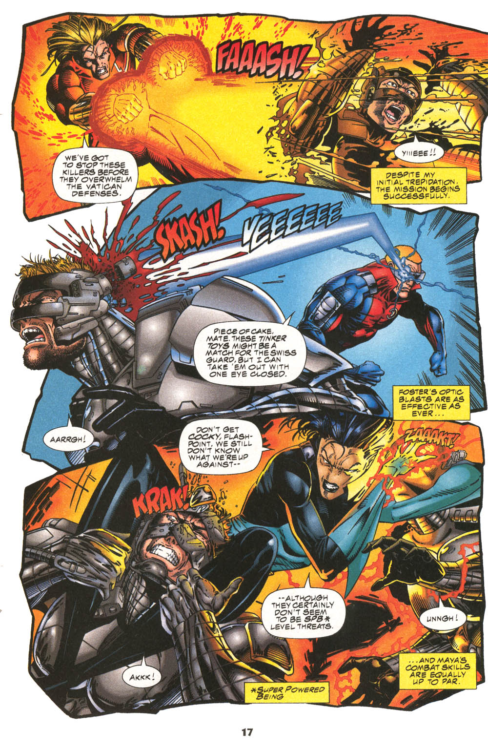 Read online Stormwatch (1993) comic -  Issue #9 - 19