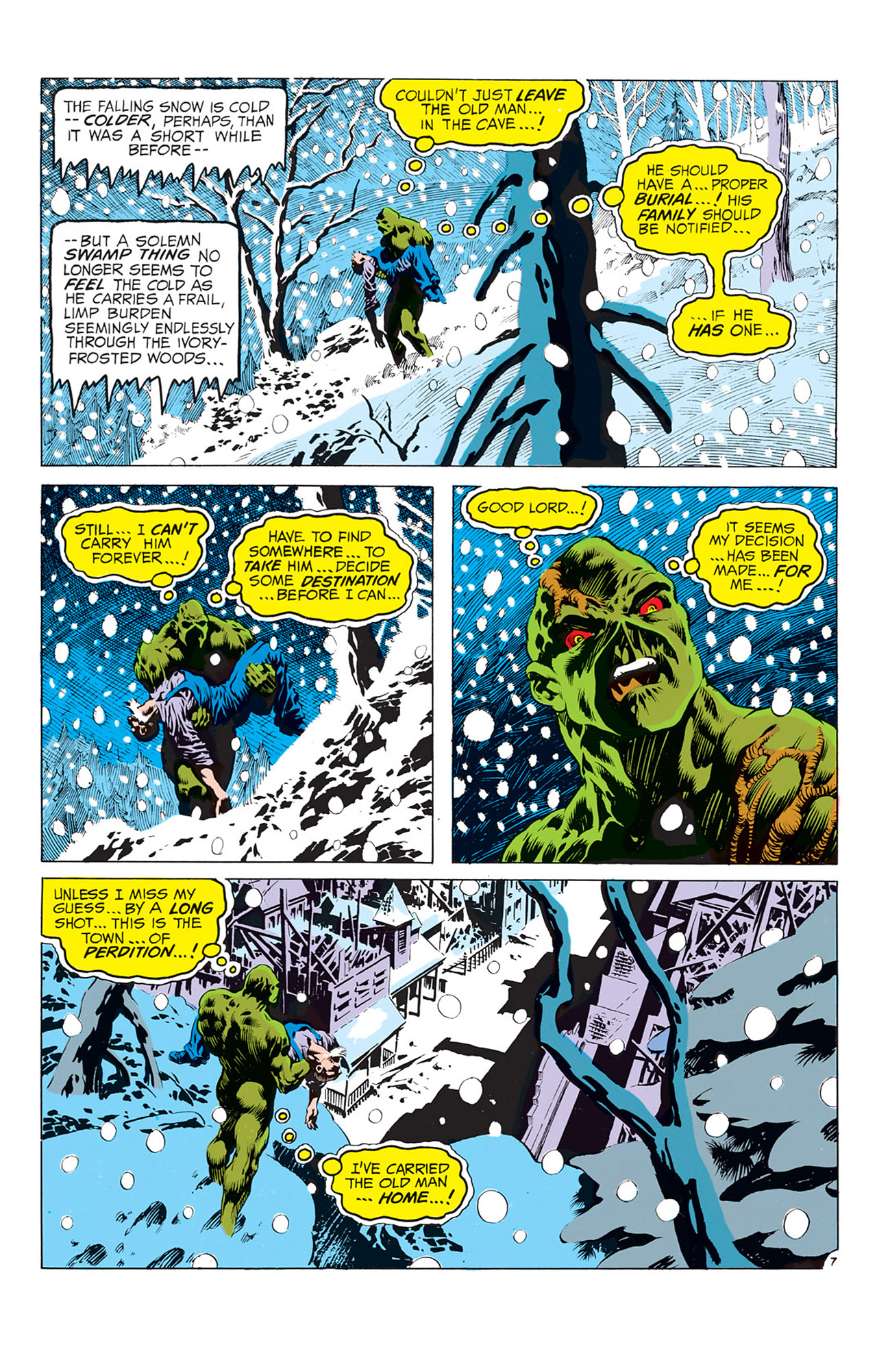 Read online Swamp Thing (1972) comic -  Issue #8 - 8