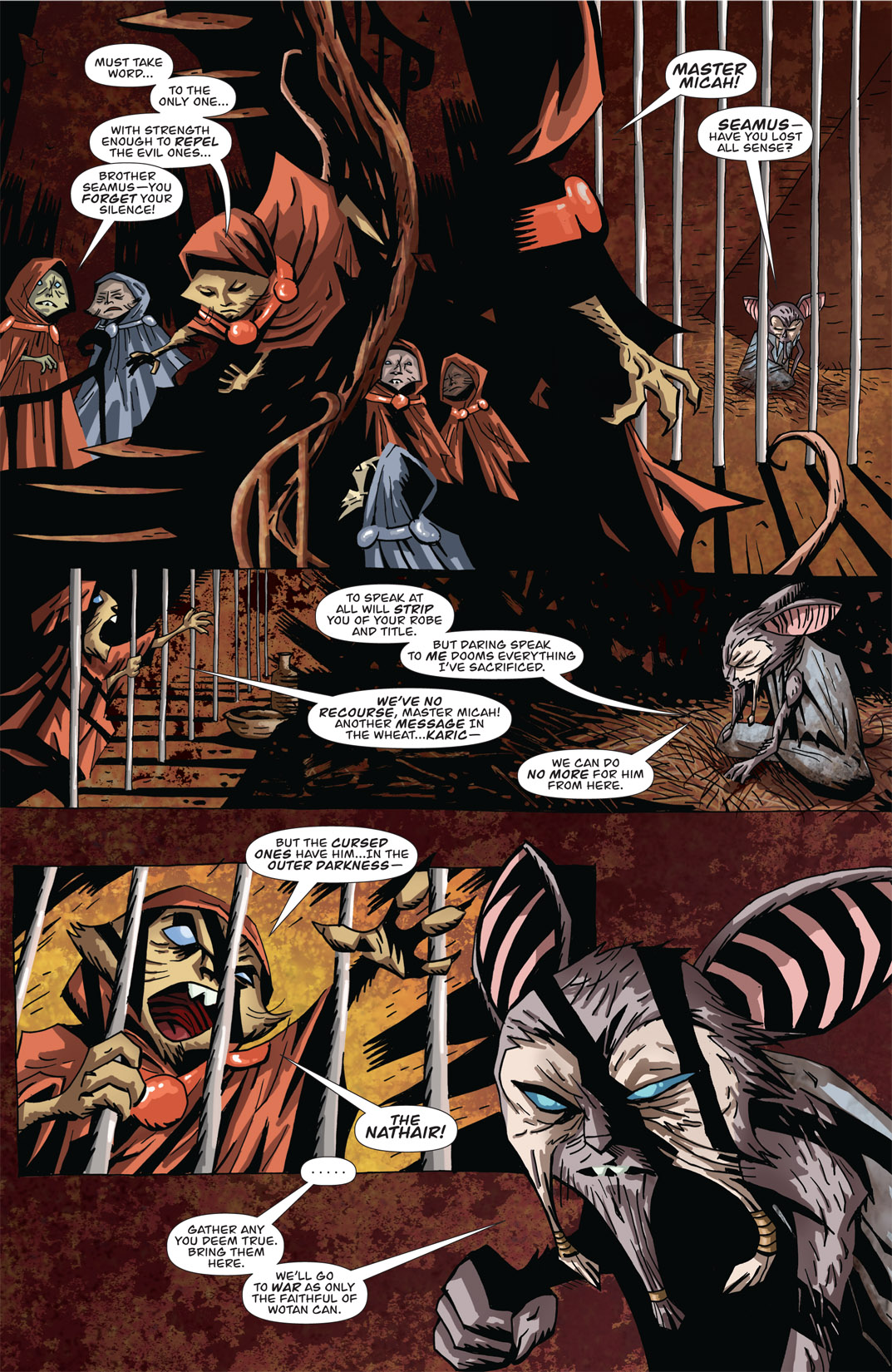 Read online The Mice Templar Volume 3: A Midwinter Night's Dream comic -  Issue #8 - 13