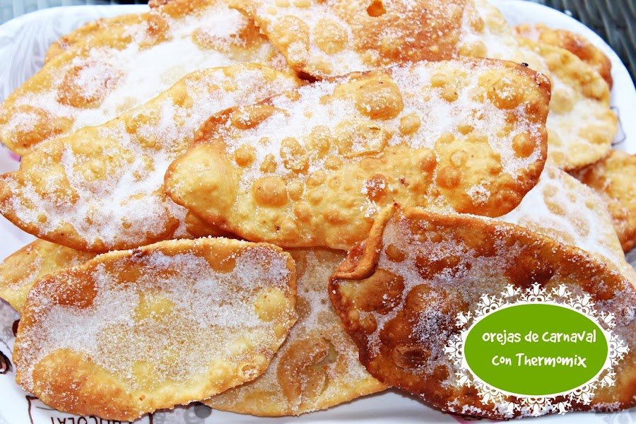 OREJAS DE CARNAVAL CON THERMOMIX PASO A PASO