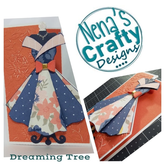 Download Nena S Crafty Designs Dreaming Tree Darling Dress Greeting Card PSD Mockup Templates