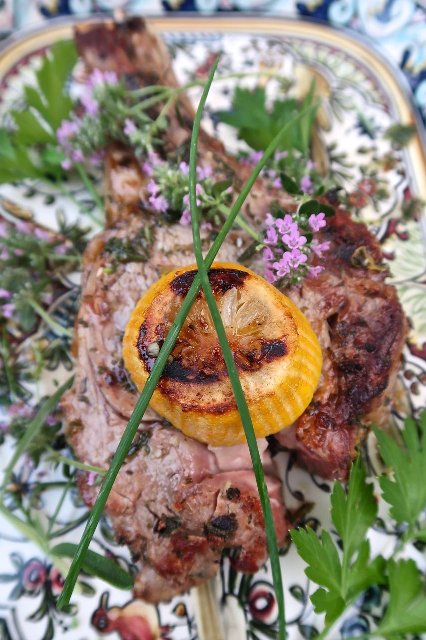 Scrumpdillyicious Grilled TuscanStyle Veal Chops