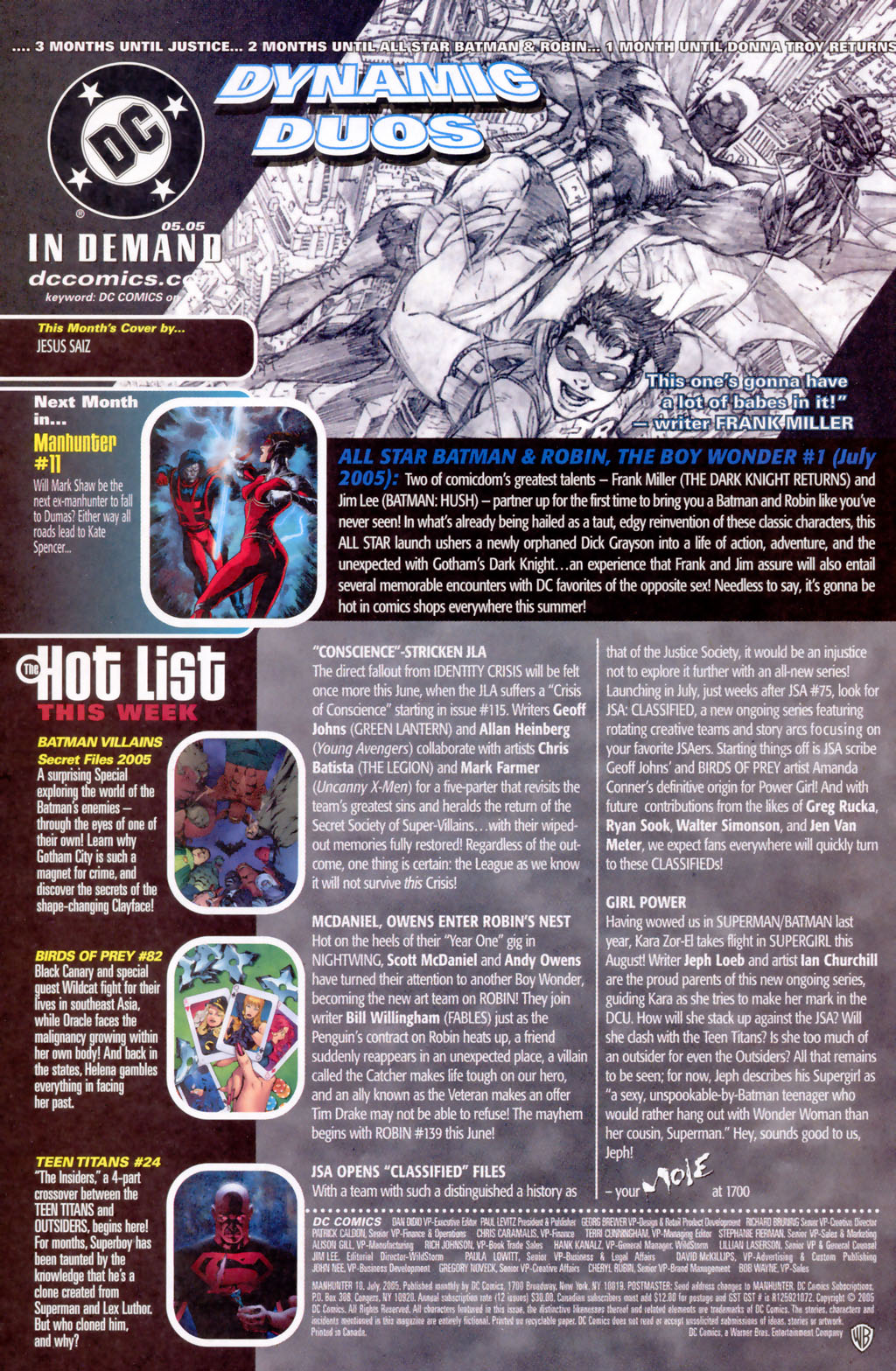 Read online Manhunter (2004) comic -  Issue #10 - 26