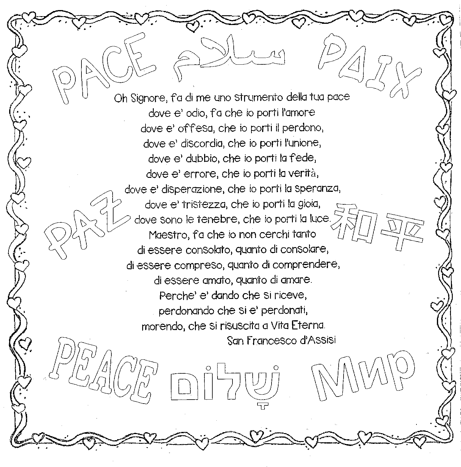in letizia! PACE in letizia! PACE
