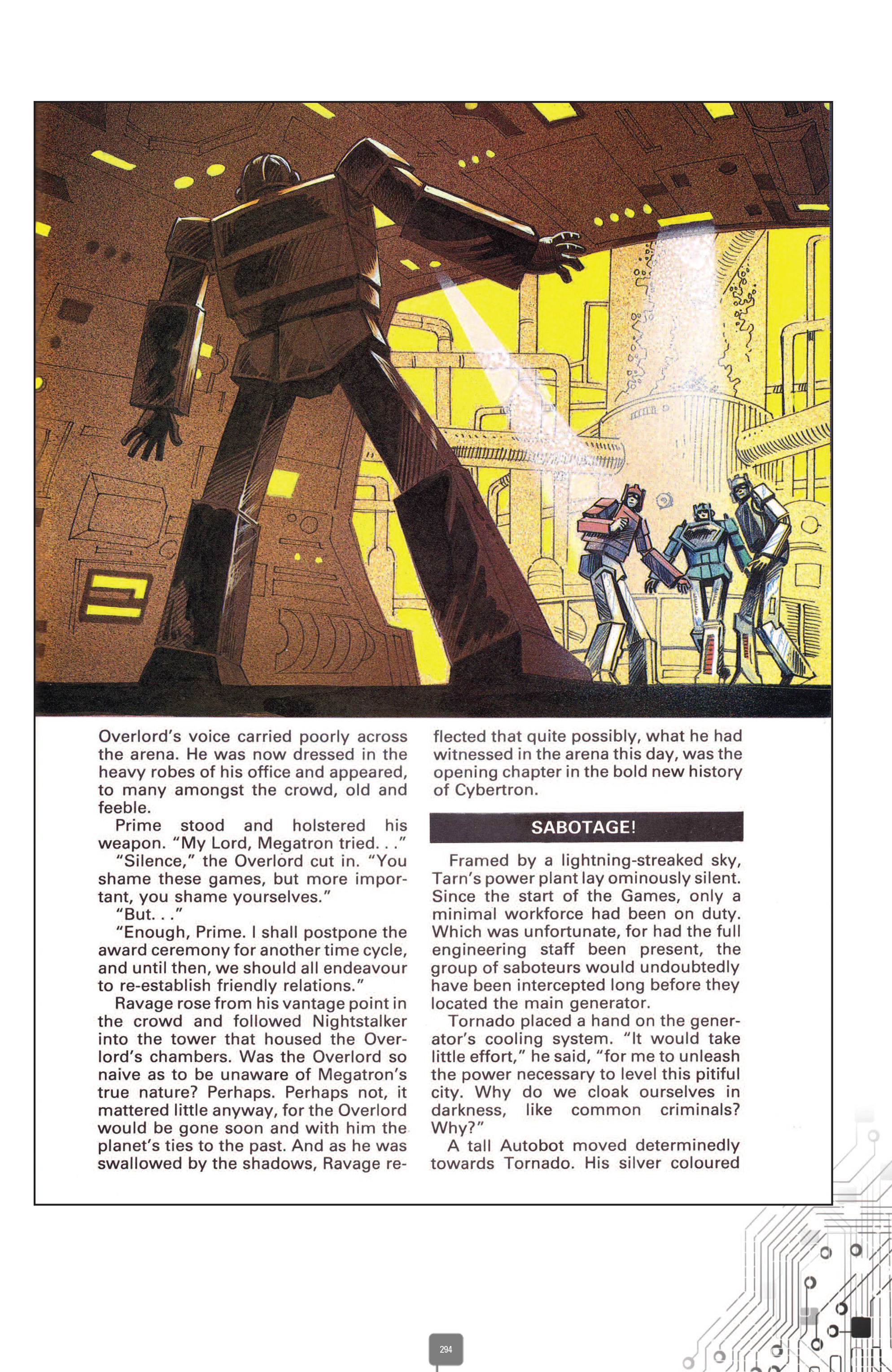 Read online The Transformers Classics UK comic -  Issue # TPB 2 - 295