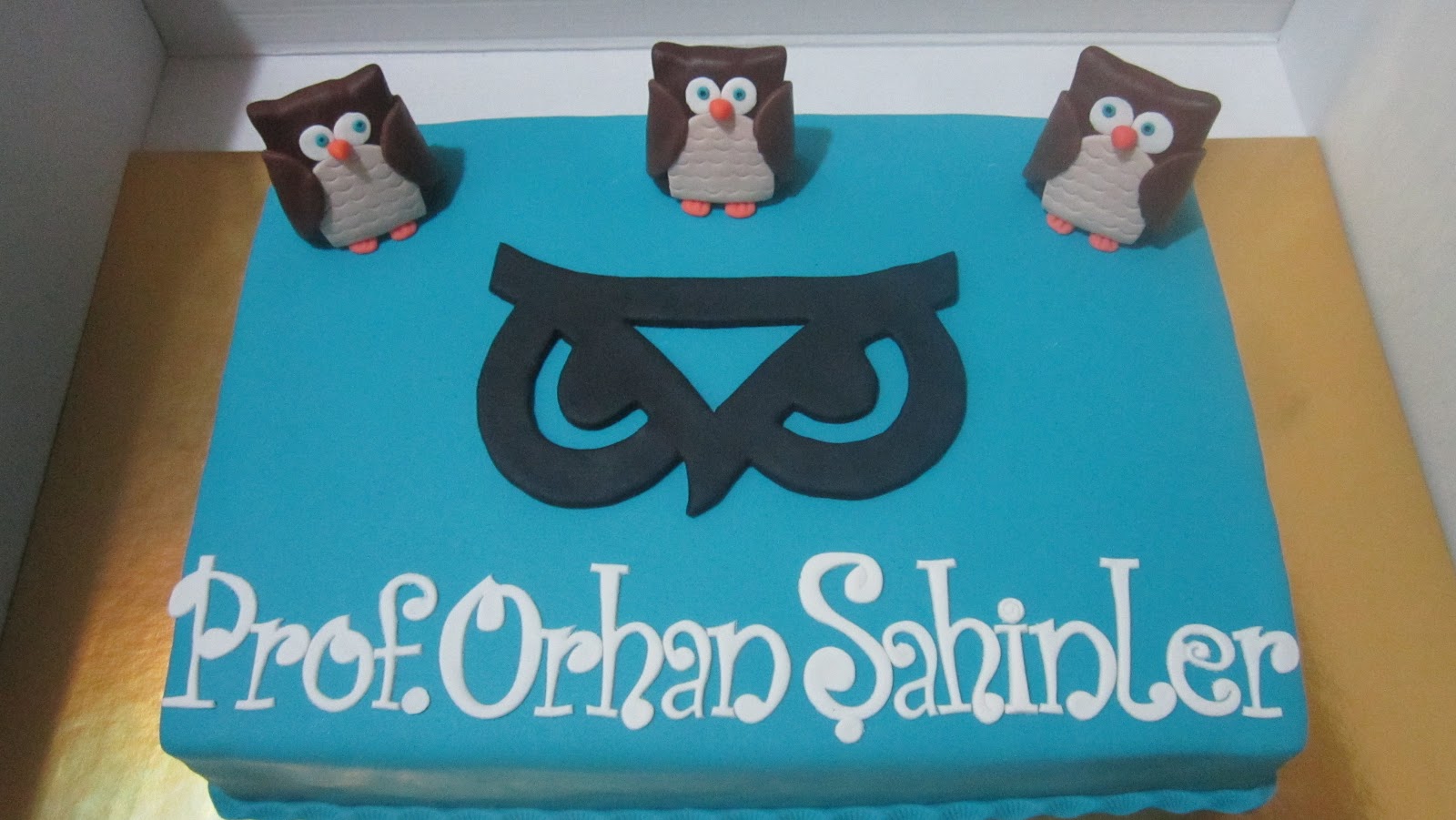 Lezzet Eylemleri MSÜ Baykuşlu Pasta