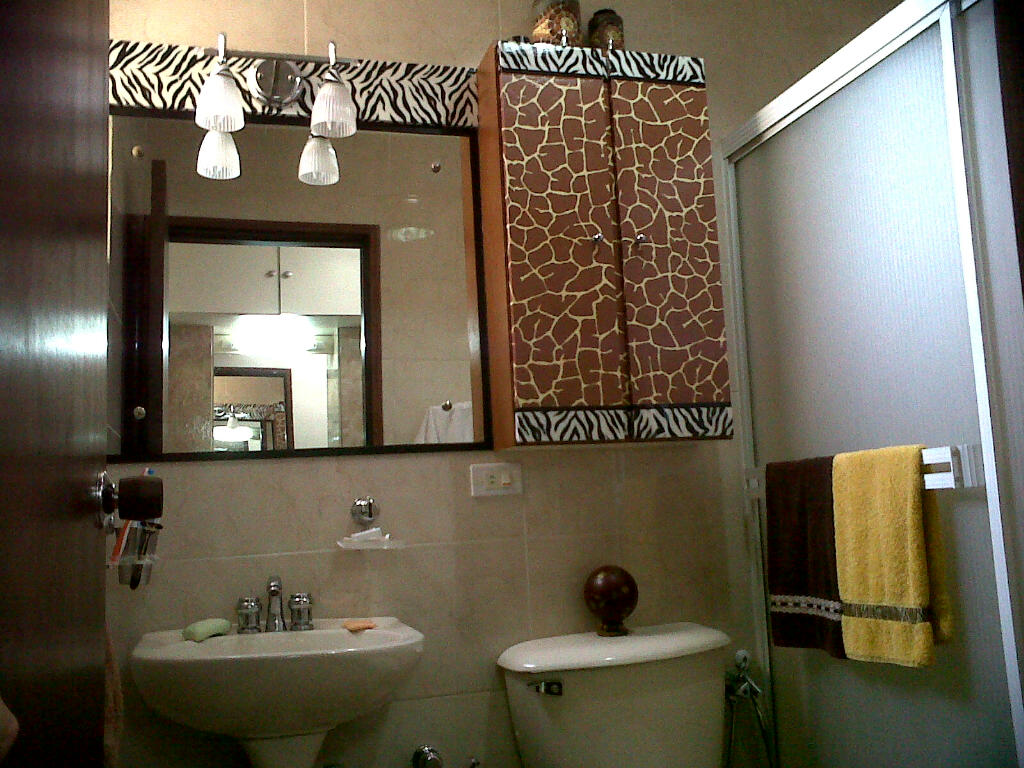 Isa Molina en Decoraterapias: Baño animal print