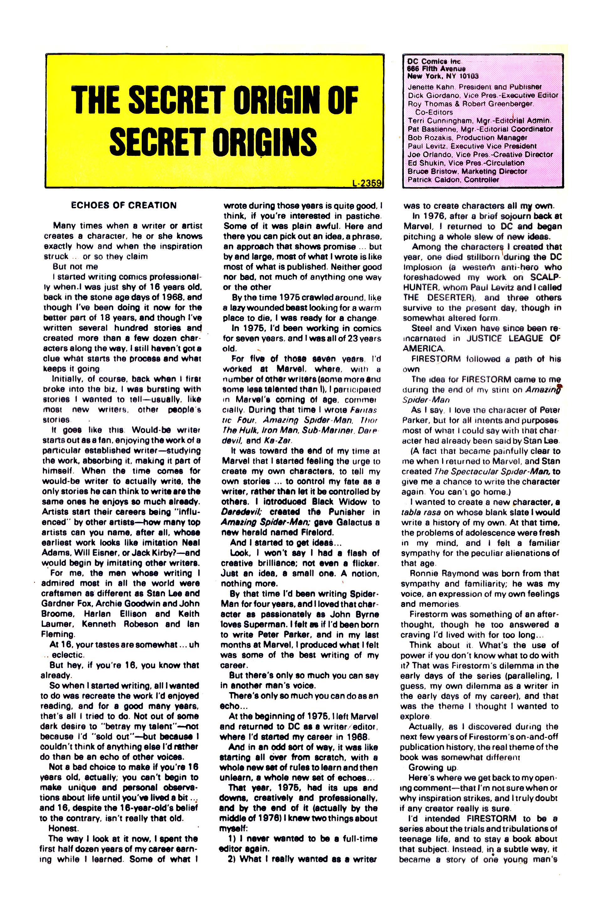 Read online Secret Origins (1986) comic -  Issue #4 - 33