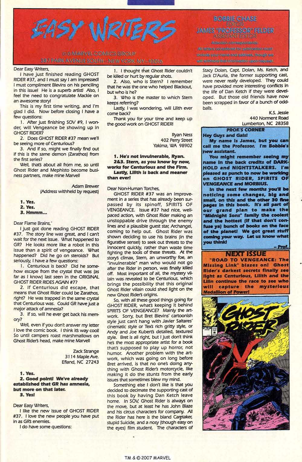 Read online Ghost Rider (1990) comic -  Issue #41 - 33