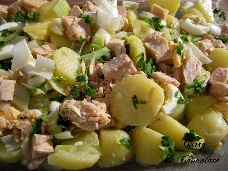 Cooking in English (o intentándolo) Andalusian potato salad Spanish