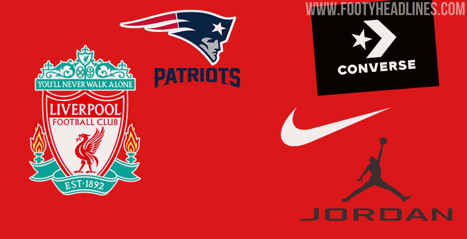 ondeugd Tot Voorbijganger REVEALED: Nike To Release Liverpool Converse / Jordan (Nike-Owned Brands)  Collection + US Sports Team Collab - Footy Headlines