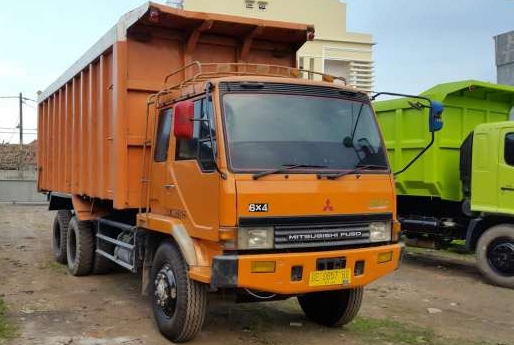 Karoseri Dump Truck Jawa Tengah-orange hijau